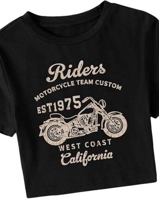 Stylish and versatile motorcycle T-shirt HF2020-04-02 Stylish and versatile motorcycle T-shirt HF2020-04-02